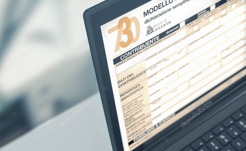 Servizio online per la compilazione del modello 730